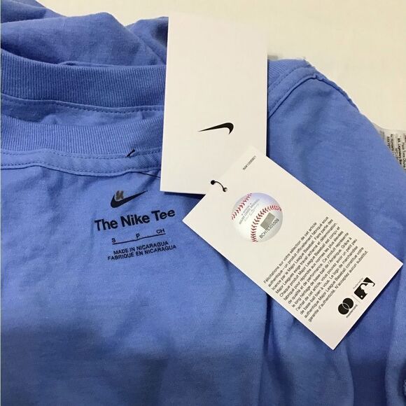 Nike Blue T-Shirt Short Sleeve Engineered Officially For Ray New Size Medium - Picture 3 of 8